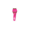 Bas nylon rose néon coutures grande taille pour jarretelles 